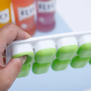 Forma de Gelo com Tampa e Fundo de Silicone