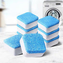 Pastilhas de Limpeza para Máquina de Lavar Roupa e Lava-Louças – Kit com 12
