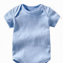 Body de Bebé Premium em Algodão – Azul-claro