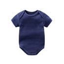 Body de Bebé Premium em Algodão – Azul-marinho