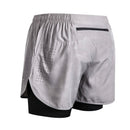Shorts de Treino 2 em 1 com Forro