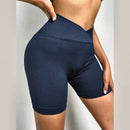 Shorts Femininos Canelados Cintura em V