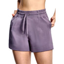 Shorts Femininos de Treino com Cordão