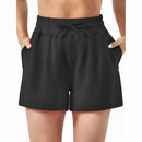 Shorts Femininos de Treino com Cordão