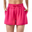 Shorts Femininos de Treino com Cordão