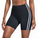 Shorts Femininos de Treino com Riscas Laterais