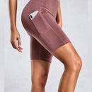 Shorts Femininos Plus Size com Bolso
