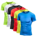 Camisola de Compressão Gola Redonda Poliéster e Elastano