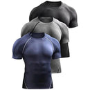 Camisola de Treino de Compressão Respirável