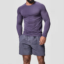 Camisola de Manga Comprida para Fitness e Corrida