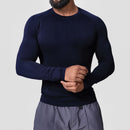 Camisola de Manga Comprida para Fitness e Corrida