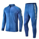 Fato de Treino de Futebol com Fecho – Azul