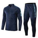 Fato de Treino de Futebol com Fecho – Azul-marinho